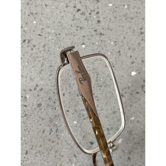 RAY BAN RB8615 1033 TITANIUM H Eyeglasses Frames ONLY 54-18-140 Brown Marble - Picture 13 of 13